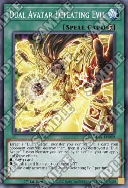Dual Avatar Defeating Evil - Phantom Rage (Common) [PHRA-059]