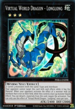 Virtual World Dragon - Longlong - Phantom Rage (Super Rare) [PHRA-098]