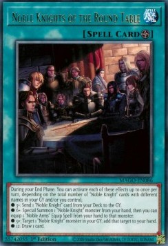 Noble Knights of the Round Table - Maximum Gold (Rare) [MAGO-086]