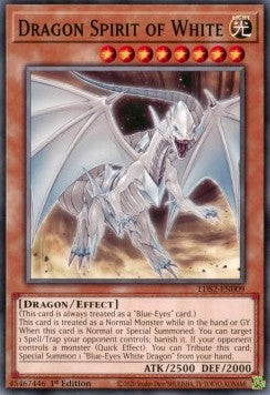 Dragon Spirit of White - Legendary Duelists: Season 2 (Common) [LDS2-009]