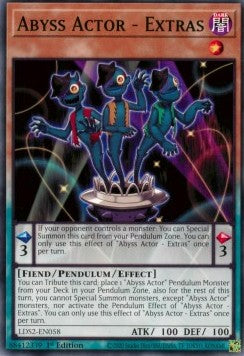 Abyss Actor - Extras - Legendary Duelists: Season 2 (Common) [LDS2-058]