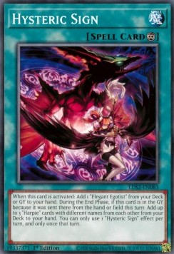 Hysteric Sign - Legendary Duelists: Season 2 (Common) [LDS2-083]