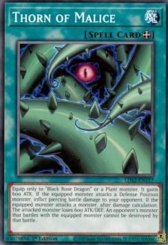 Thorn of Malice - Legendary Duelists: Season 2 (Common) [LDS2-117]
