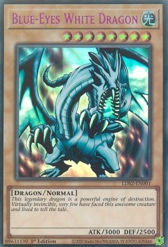 Blue-Eyes White Dragon (V.4 - Ultra Rare) - Legendary Duelists: Season 2 (Ultra Rare) [LDS2-001]