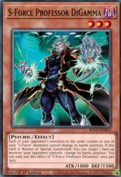 S-Force Professor DiGamma - Blazing Vortex (Common) [BLVO-012]