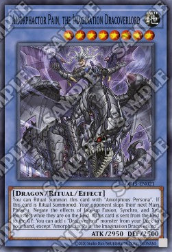 Amorphactor Pain, the Imagination Dracoverlord - OTS Tournament Pack 15 (Common) [OP15-021]