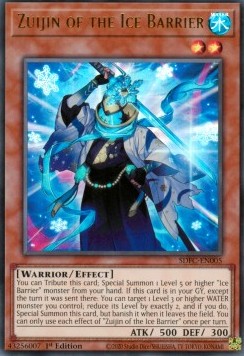 Zuijin of the Ice Barrier - Structure Deck: Freezing Chains (Ultra Rare) [SDFC-005]