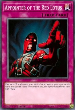 Appointer of the Red Lotus - Structure Deck: Freezing Chains (Common) [SDFC-035]