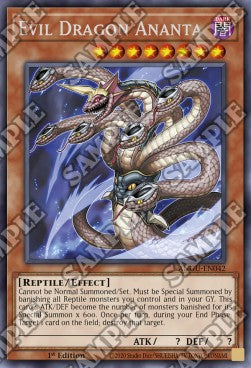Evil Dragon Ananta - Ancient Guardians (Rare) [ANGU-042]