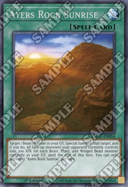 Ayers Rock Sunrise - Ancient Guardians (Rare) [ANGU-054]