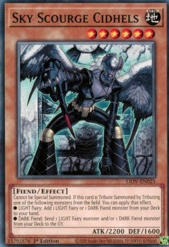 Sky Scourge Cidhels - Lightning Overdrive (Common) [LIOV-025]
