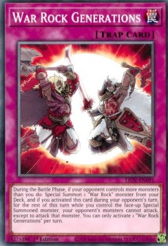 War Rock Generations - Lightning Overdrive (Common) [LIOV-091]
