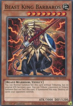 Beast King Barbaros - Egyptian God Deck: Slifer the Sky Dragon (Common) [EGS1-008]