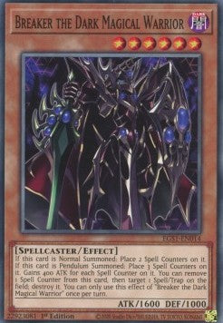 Breaker the Dark Magical Warrior - Egyptian God Deck: Slifer the Sky Dragon (Common) [EGS1-014]