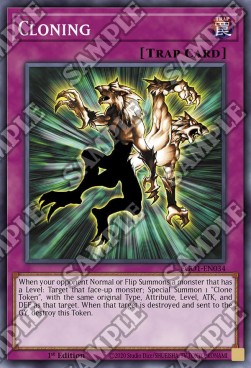 Cloning - Egyptian God Deck: Obelisk the Tormentor (Common) [EGO1-034]