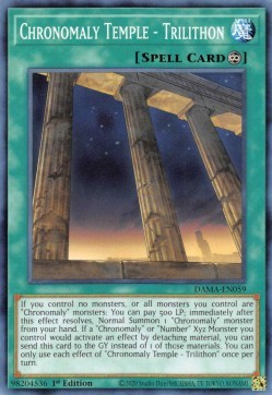 Chronomaly Temple - Trilithon - Dawn of Majesty (Common) [DAMA-059]