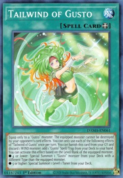 Tailwind of Gusto - Dawn of Majesty (Common) [DAMA-061]