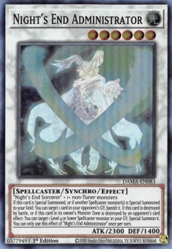 Night's End Administrator - Dawn of Majesty (Super Rare) [DAMA-083]