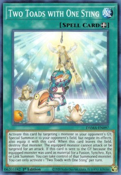 Two Toads with One Sting - Dawn of Majesty (Common) [DAMA-097]