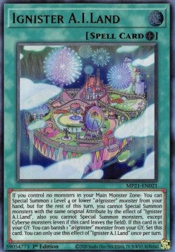 Ignister A.I.Land - 2021 Tin of Ancient Battles (Ultra Rare) [MP21-021]