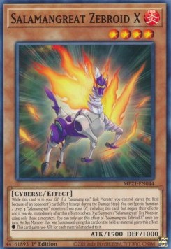 Salamangreat Zebroid X - 2021 Tin of Ancient Battles (Common) [MP21-044]