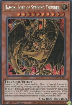 Hamon, Lord of Striking Thunder - 2021 Tin of Ancient Battles (Secret Rare) [MP21-253]