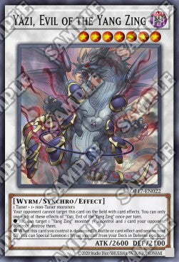 Yazi, Evil of the Yang Zing - OTS Tournament Pack 17 (Common) [OP17-022]