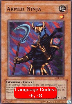 Armed Ninja (V.1 - Rare) - Legend of Blue Eyes White Dragon (Rare) [LOB-086]