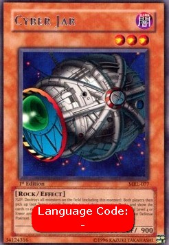 Cyber Jar (V.2 - Rare) - Magic Ruler (Rare) [MRL-077]