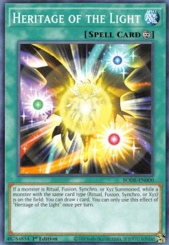 Heritage of the Light - Burst of Destiny (Common) [BODE-000]