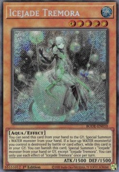 Icejade Tremora - Burst of Destiny (Secret Rare) [BODE-010]