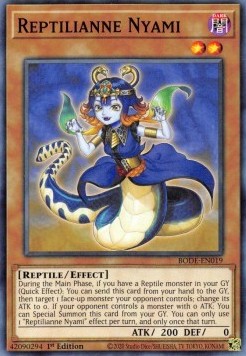 Reptilianne Nyami - Burst of Destiny (Common) [BODE-019]