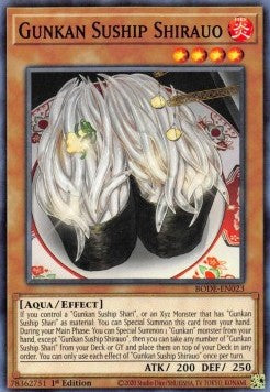 Gunkan Suship Shirauo - Burst of Destiny (Common) [BODE-023]