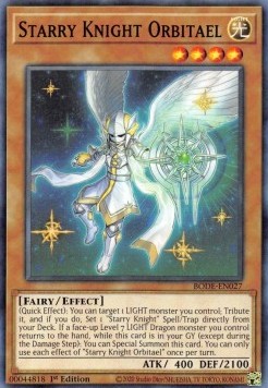 Starry Knight Orbitael - Burst of Destiny (Common) [BODE-027]