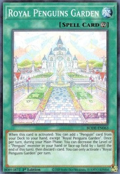 Royal Penguins Garden - Burst of Destiny (Common) [BODE-063]
