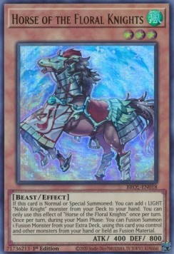 Horse of the Floral Knights - Brothers of Legend (Ultra Rare) [BROL-018]