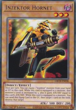 Inzektor Hornet (V.1 - Rare) - The Grand Creators (Rare) [GRCR-038]