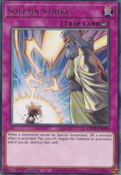 Solemn Strike (V.1 - Rare) - The Grand Creators (Rare) [GRCR-059]