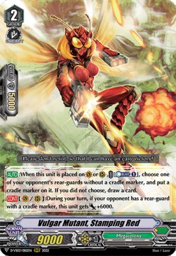 Vulgar Mutant, Stamping Red - V Clan Collection Vol.3 (Triple Rare) [D-VS03-082]