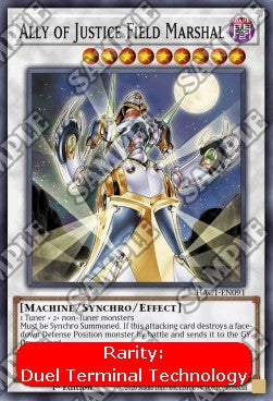Ally of Justice Field Marshal (V.2 - Parallel Rare) - Hidden Arsenal: Chapter 1 (Parallel Rare) [HAC1-091]