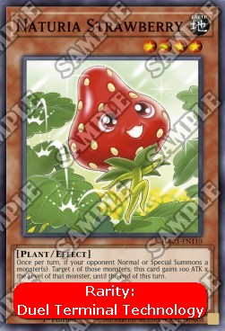 Naturia Strawberry (V.2 - Parallel Rare) - Hidden Arsenal: Chapter 1 (Parallel Rare) [HAC1-110]