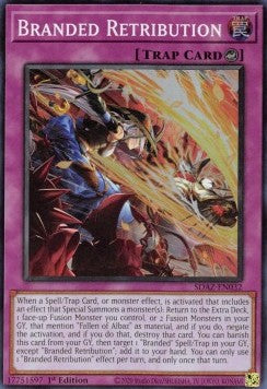 Branded Retribution - Structure Deck: Albaz Strike (Super Rare) [SDAZ-032]