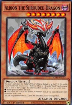 Albion the Shrouded Dragon - Structure Deck: Albaz Strike (Common) [SDAZ-005]