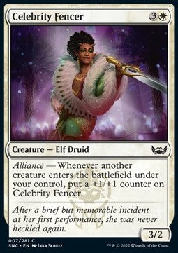 Celebrity Fencer - Streets of New Capenna (Common) [SNC-7]