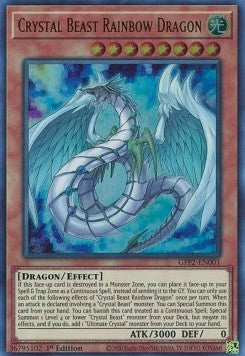 Crystal Beast Rainbow Dragon - Ghosts From the Past: The 2nd Haunting (Ultra Rare) [GFP2-001]