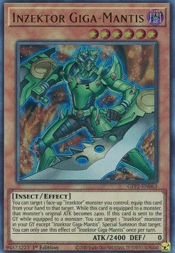 Inzektor Giga-Mantis - Ghosts From the Past: The 2nd Haunting (Ultra Rare) [GFP2-063]