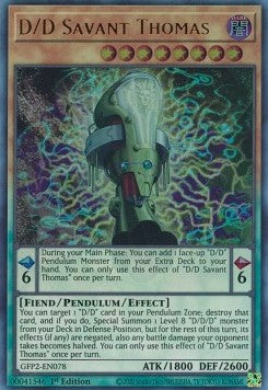 D/D Savant Thomas - Ghosts From the Past: The 2nd Haunting (Ultra Rare) [GFP2-078]