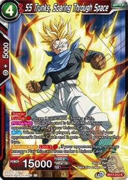SS Trunks, Soaring Through Space - Ultimate Squad (Rare) [BT17-012]