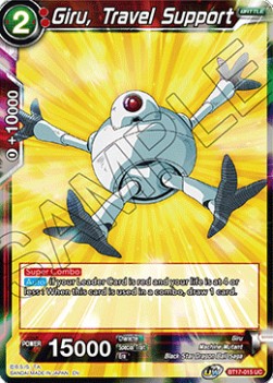 Giru, Travel Support - Ultimate Squad (Uncommon) [BT17-015]