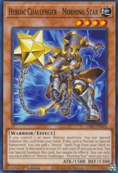 Heroic Challenger - Morning Star - Dimension Force (Common) [DIFO-016]